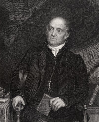 Olinthus Gilbert Gregory ، منقوش بواسطة H. Robinson ، من "National Portrait Gallery ، المجلد الخامس" ، تم نشره عام 1835 بواسطة ريتشارد إيفانز