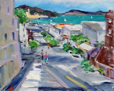 منظر من Russian Hill ، 2020 بواسطة ريتشارد فوكس