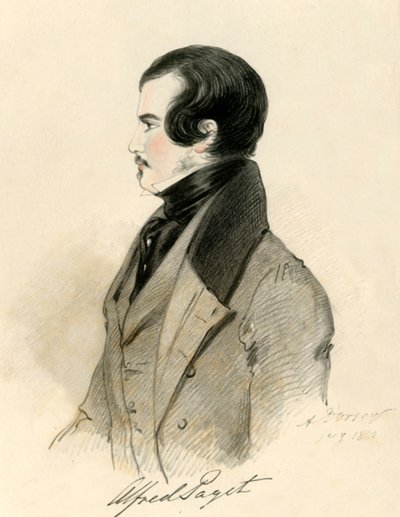 ألفريد باجيت ، 1840. بواسطة ريتشارد جيمس لين