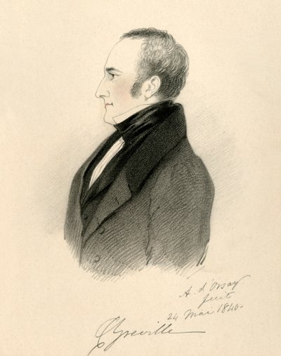 تشارلز جريفيل ، 1840. بواسطة ريتشارد جيمس لين
