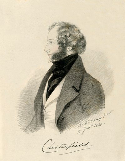 تشيسترفيلد ، 1840. بواسطة ريتشارد جيمس لين
