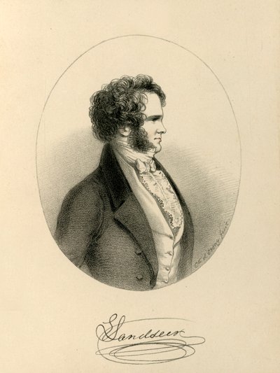 E. Landseer ، c1843. بواسطة ريتشارد جيمس لين