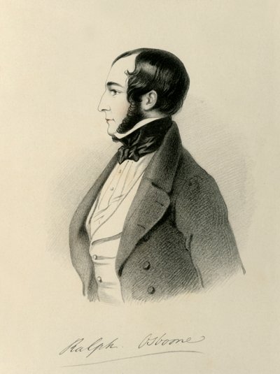 رالف أوزبورن ، 1846. بواسطة ريتشارد جيمس لين