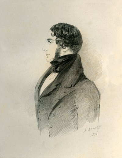 السير ويليام ماسي ستانلي ، 1834. بواسطة ريتشارد جيمس لين