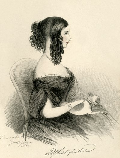 كونتيسة تشيسترفيلد ، 1833. بواسطة ريتشارد جيمس لين