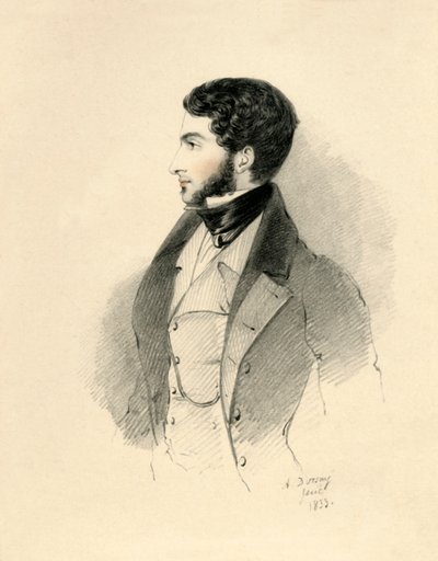 الأونرابل جورج بينغ النائب بعد ذلك Viscount Enfield ، 1833. بواسطة ريتشارد جيمس لين