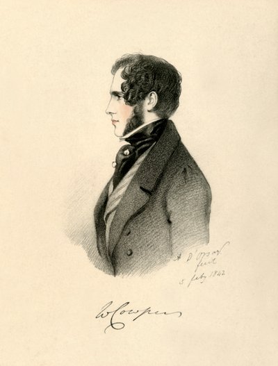 وليام كوبر ، 1842. بواسطة ريتشارد جيمس لين