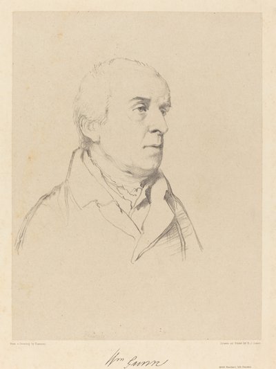 وليام جن بواسطة Richard James Lane after John Flaxman