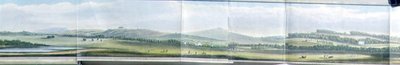 Little Primrose Hill و Primrose Hill و Hampstead ، تفاصيل من حانة "A Panoramic View around the Regent's Park". بواسطة أكرمان بواسطة ريتشارد موريس