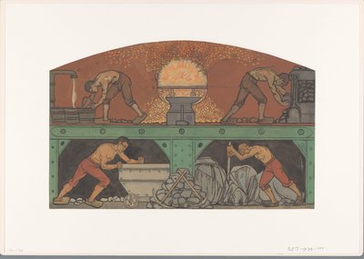 تصميم للرسم في بورصة Berlage: De Industrie بواسطة ريتشارد نيكولاس رولاند هولست