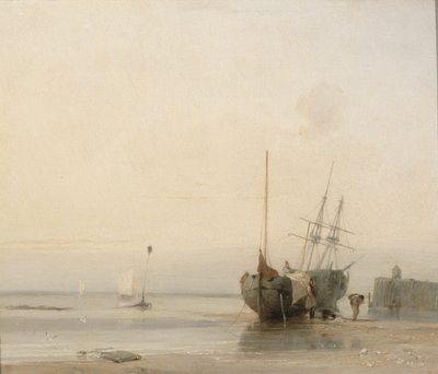 كاليه جيتي ، فرنسا بواسطة Richard Parkes Bonington