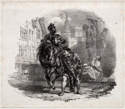 الهروب من قلعة أرجيل ، 1826. بواسطة ريتشارد باركس بونينجتون
