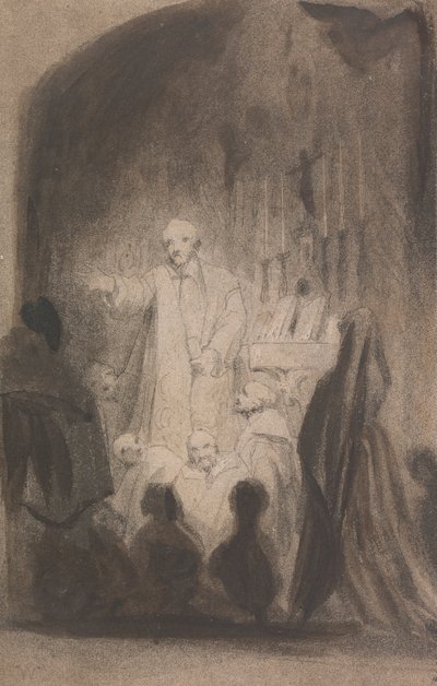 بدون عنوان (واحد من ثلاثة) بواسطة Richard Parkes Bonington