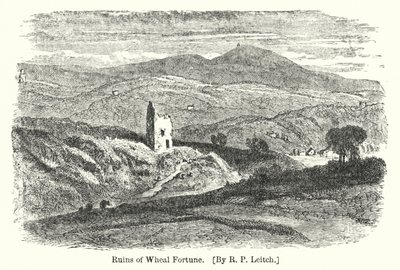 أطلال Wheal Fortune (نقش) بواسطة ريتشارد برينسيبال (بعد) ليتش