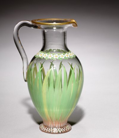إبريق ، تنفيذ JF Christy ، Stangate Glass Works ، 1847 بواسطة ريتشارد ريدجريف