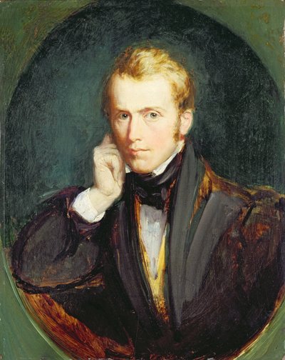 بورتريه ذاتي ، 1827-1837 (زيت على لوح) بواسطة ريتشارد ريدجريف