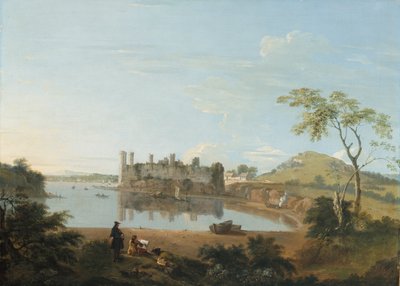 قلعة كارنارفون ، حوالي عام 1744 (زيت على قماش) بواسطة ريتشارد ويلسون