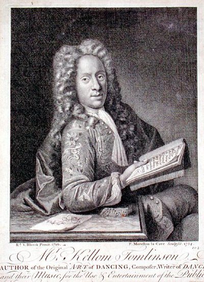 صورة لكيلوم توملينسون (1690 - 1753) نقشها فرانسوا موريلون لا كيف (1731-1754) 1754 (نقش) بواسطة ريتشارد فان (بعد) بليك