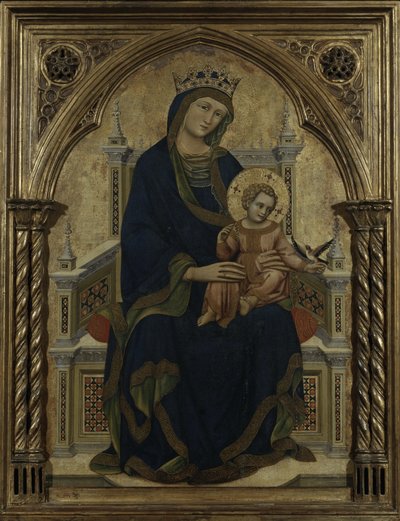 وعذرت العذراء والطفل ، 1350 بواسطة Ridolfo di Arpo Guariento