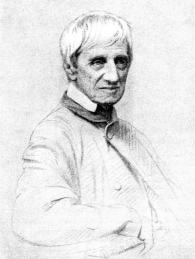 جون هـ. نيومان ، زعيم حركة أكسفورد ، الشاعر ، 1923. بواسطة مجموعة Rischgitz