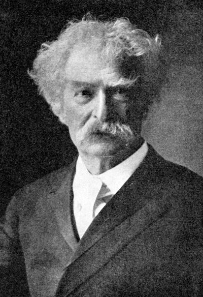 مارك توين ، أعظم الفكاهيين الأمريكيين ، 1923. بواسطة مجموعة Rischgitz