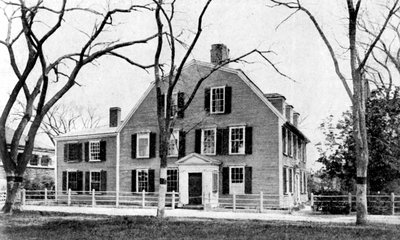 The House of Oliver Wendell Holmes at Cambridge، Mass.، USA، 1923. بواسطة مجموعة Rischgitz