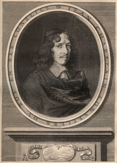 صورة جان تشابلان (1595-1674) ، شاعر فرنسي - نقش - جان تشابلان (1595-1674) شاعر وناقد أدبي فرنسي - نقش لنانتويل وآخرون لبيولوت. بواسطة روبرت (بعد) نانتويل
