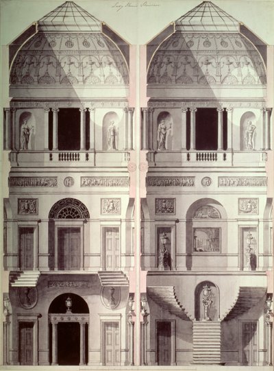 ساحة بورتمان ، بيت المنزل ، بقلم روبرت آدم (1728-92) بواسطة روبرت آدم