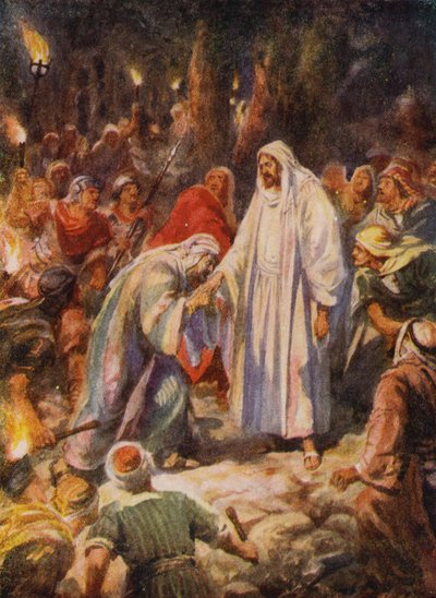 يسوع المسيح خانه يهوذا (لون ليثو) بواسطة روبرت أمبروز (بعد) دودلي