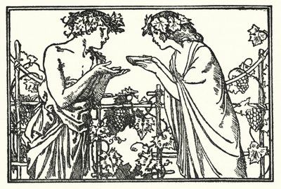 رسم توضيحي لقصائد جون كيتس: Endymion (litho) بواسطة روبرت أنينج بيل