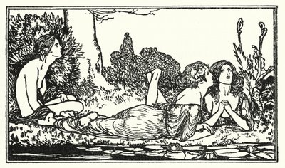 رسم توضيحي لقصائد جون كيتس: Endymion (litho) بواسطة روبرت أنينج بيل