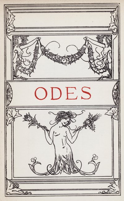 رسم توضيحي لقصائد جون كيتس: Odes (litho) بواسطة روبرت أنينج بيل