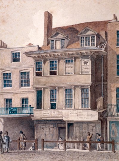 جورج إن ، ويست سميثفيلد ، لندن ، c1830 بواسطة روبرت بليميل شنيبيلي