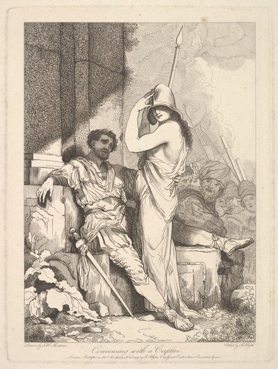 التحدث مع أسير ، 15 نوفمبر 1779. بواسطة روبرت بليث