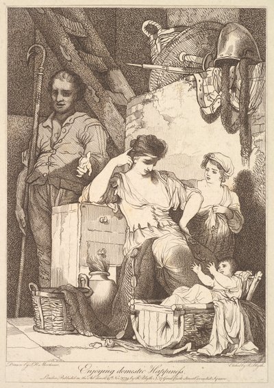 التمتع بالسعادة المحلية ، 15 نوفمبر 1779. بواسطة روبرت بليث