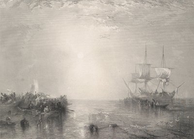 صائدو الحيتان ، 1879-80. بواسطة روبرت براندارد