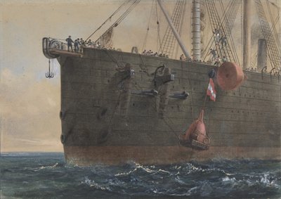 في أقواس الشرق العظيم: الكبل المكسور والضائع ، الاستعداد للصراع ، 2 أغسطس ، 1865 ، بواسطة روبرت تشارلز دادلي