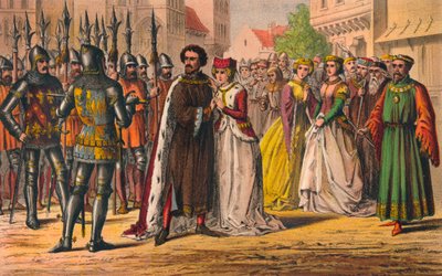 يا سيدي ، عقل Bolingbroke هو التغيير ، يجب أن بومفريت ، وليس إلى البرج ، c1875 بواسطة روبرت تشارلز دادلي