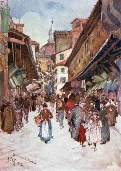 بونتي فيكيو (طباعة حجرية ملونة) بواسطة روبرت تشارلز جوف