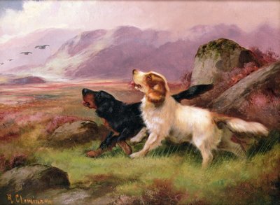Gundogs (واحد من زوج) بواسطة روبرت كليمنسون