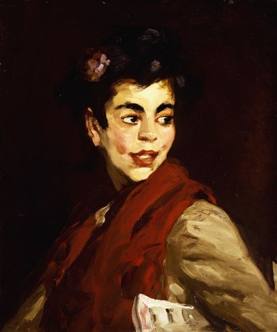 Newsgirl - مدريد ، 1908 بواسطة روبرت كوزاد هنري
