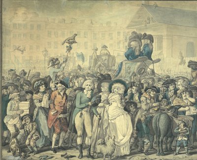 تفاصيل من "انتخابات وستمنستر عام 1788" بواسطة روبرت دايتون