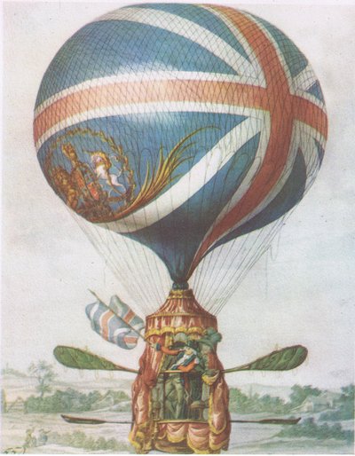 Lunardis Balloon ، من المغامرة البريطانية التي نشرتها كولينز ، 1947 بواسطة روبرت دايتون