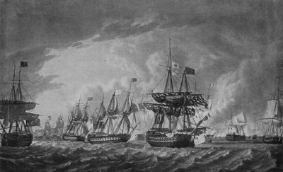 قبل المجيد الأول من يونيو ، c1795 بواسطة روبرت دود