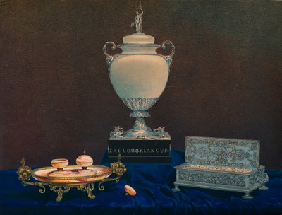 إناء و Inkstands ، 1863. بواسطة روبرت دادلي