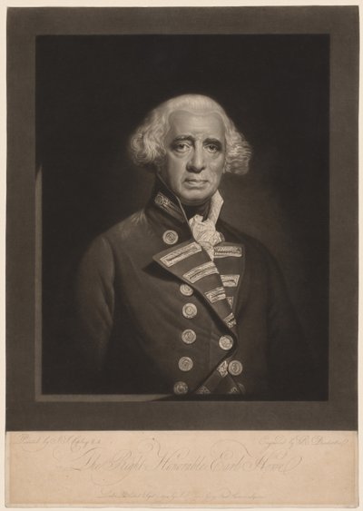 ريتشارد ، إيرل هاو ، 1794. بواسطة روبرت دنكرتون