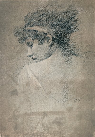 دراسة الإناث ، c1895 ، 1897 بواسطة روبرت فاولر