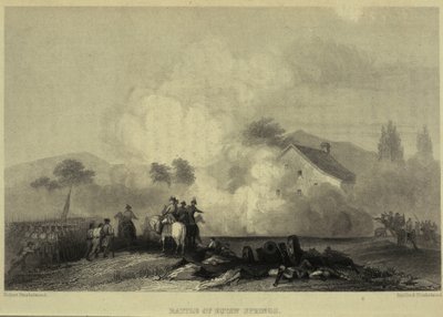 معركة يوتاو سبرينغز عام 1781 بواسطة روبرت هينشلوود