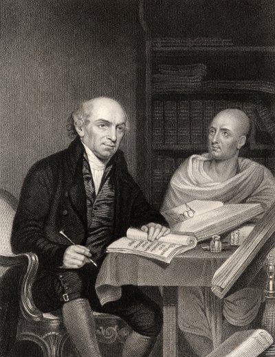 وليام كاري ، نقش من قبل Jenkins من ، "معرض الصور الوطنية ، المجلد الثالث" ، تم نشره عام 1820 بواسطة روبرت هوم