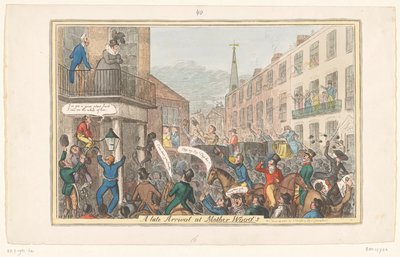 سبوتبرنت أوب برينسيس كارولين ، 1820 وصول متأخر إلى Mother Wood